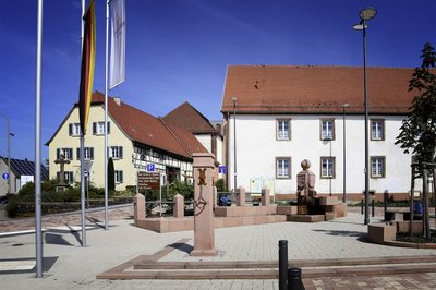 Dorfplatz Ortsteil Kübelberg